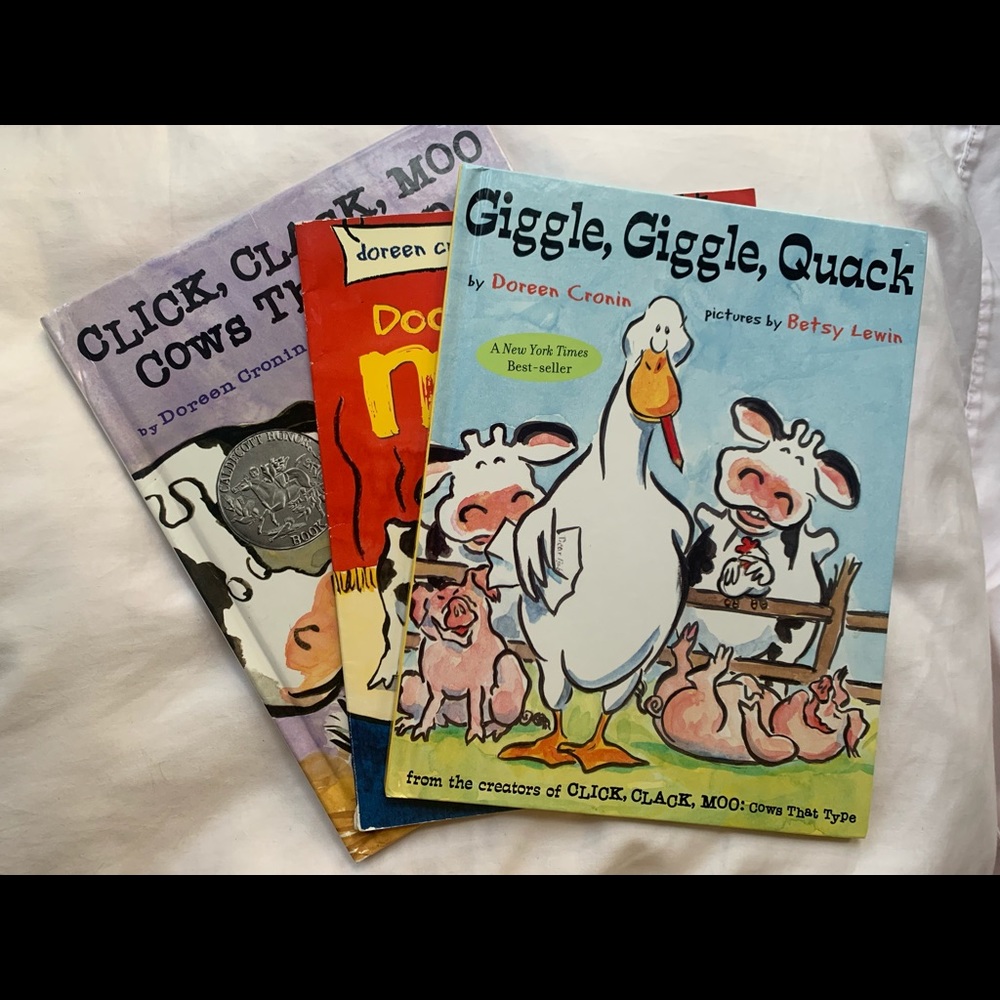 Three Doreen Cronin books
